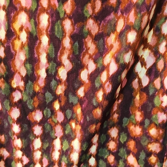 Jessica Howard Long Sleeve Dress in Red and Purple - Picture 5 of 12